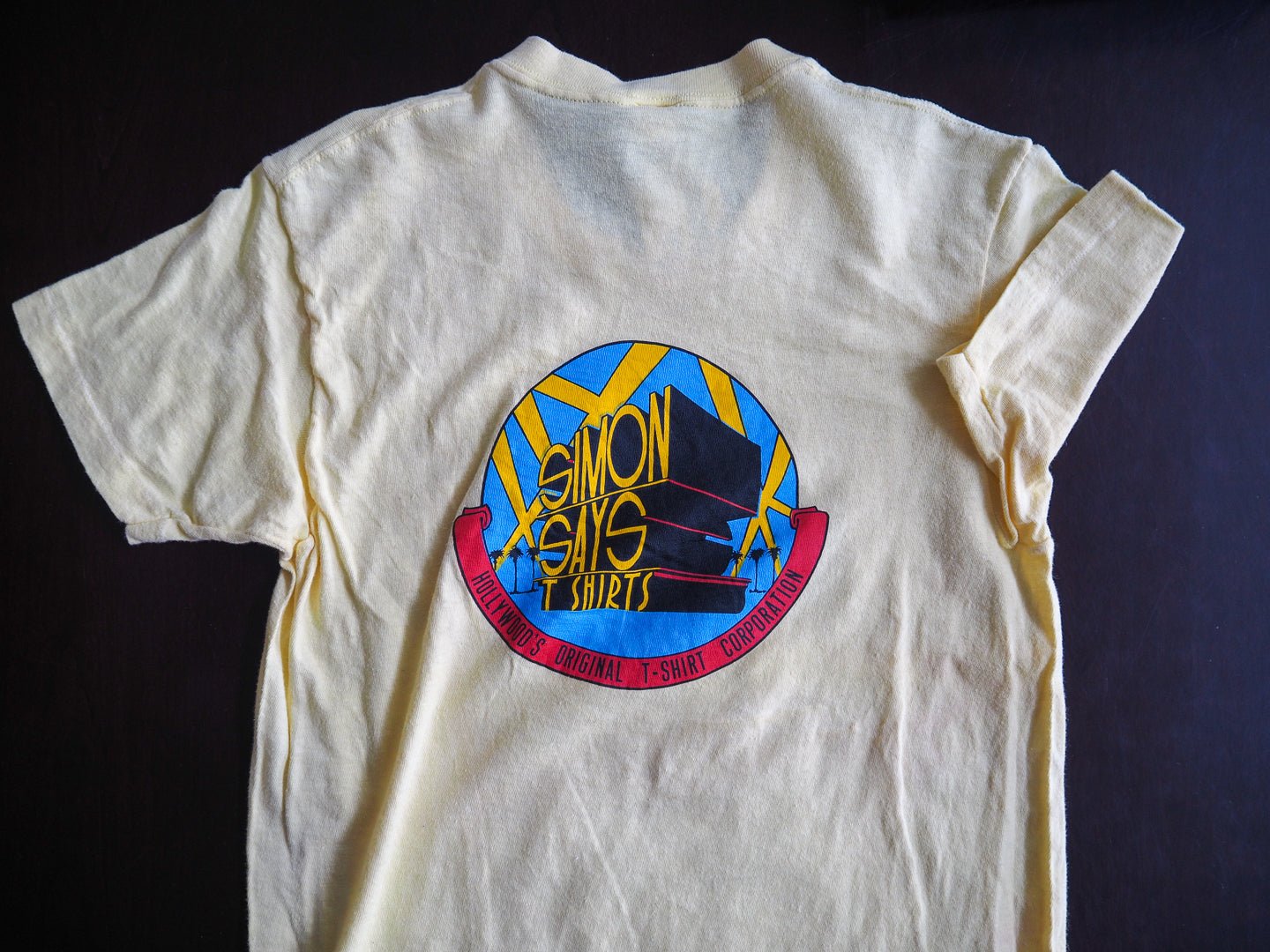 1980s The Rockford Files Promotional T-Shirt – Simon Says T-Shirts, Hanes United Colors Clothes - Afterthought Vintage - Afterthought Vintage