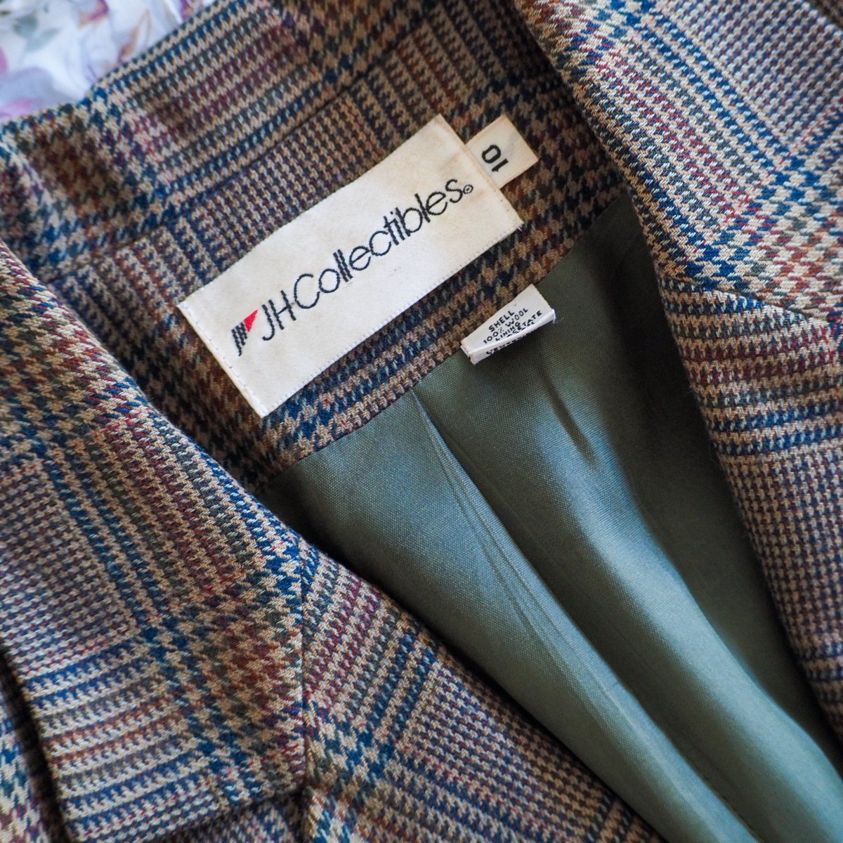 80s JH Collectibles Wool Women's Blazer Clothes - Afterthought Vintage