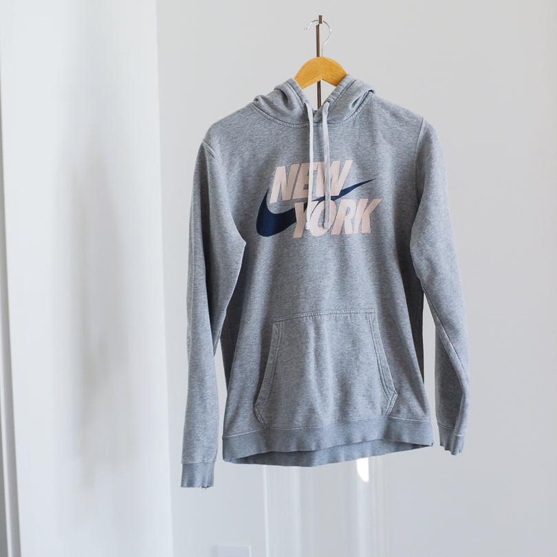 Nike Reverse Weave New York Swoosh Logo Hoodie Clothes - Afterthought Vintage