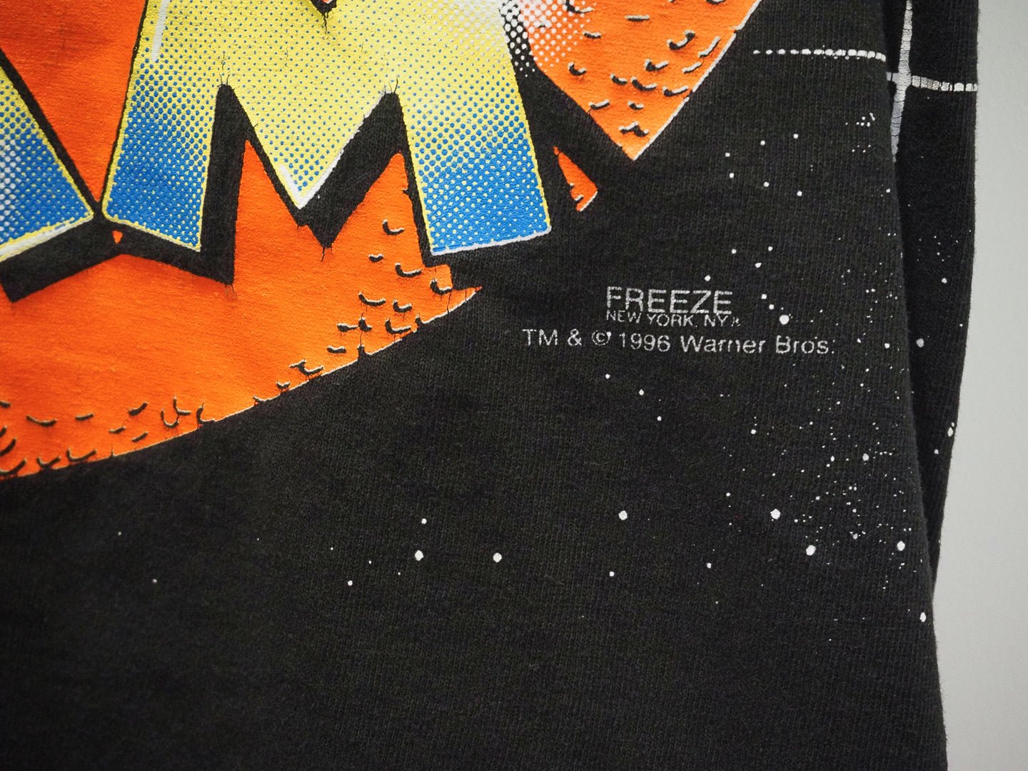 RARE Vintage 1996 Space Jam T-Shirt – Tune Squad Double - Sided Freeze USA Made Single Stitch Clothes - Warner Bros. - Afterthought Vintage