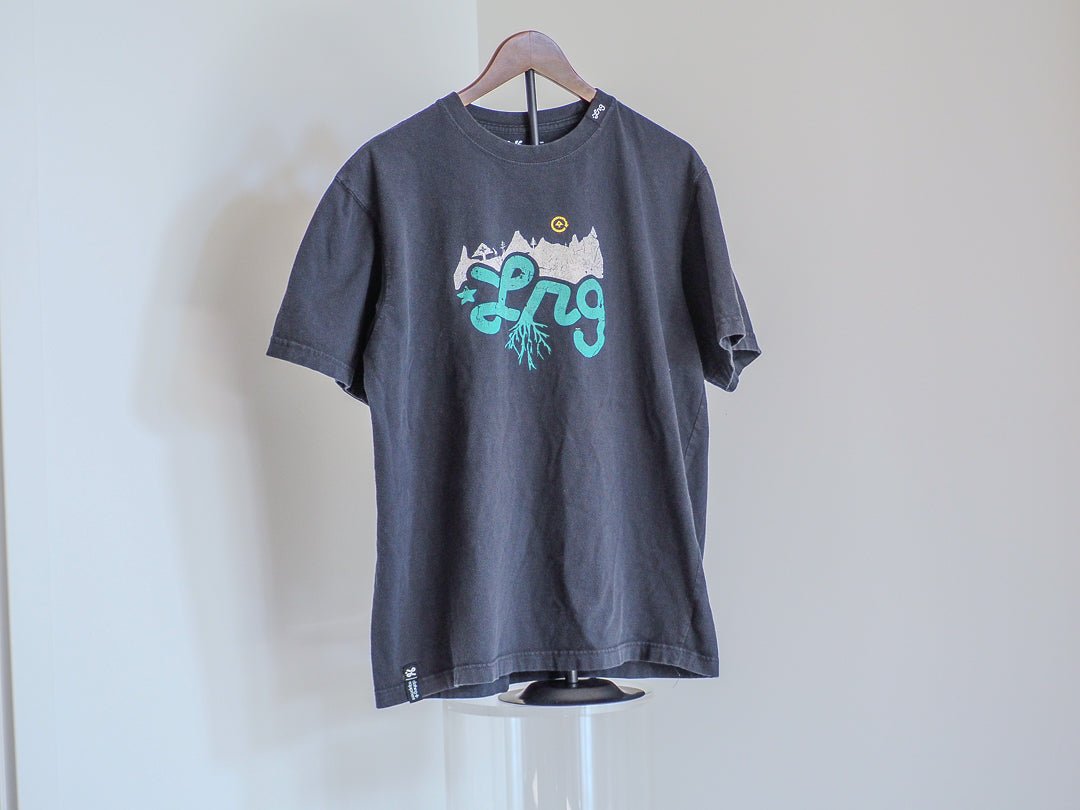 Y2K LRG Mountains Logo Graphic Skater T-Shirt – Afterthought