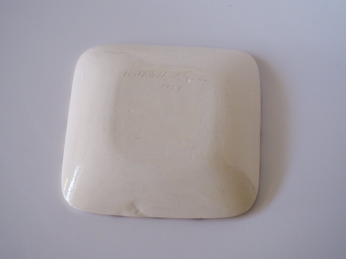 1950s Handmade Horse Relief Ceramic Ashtray *Sold As Is* Lifestyle - Afterthought Vintage