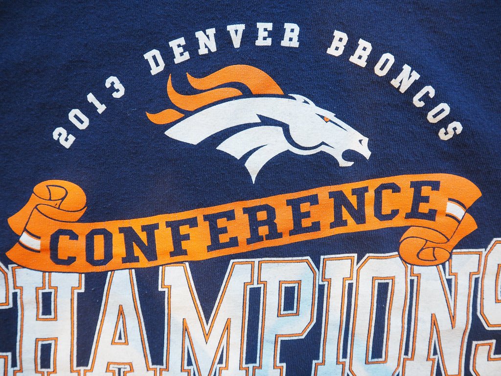 2013 Denver Broncos AFC Champions Tee Clothes - Afterthought Vintage