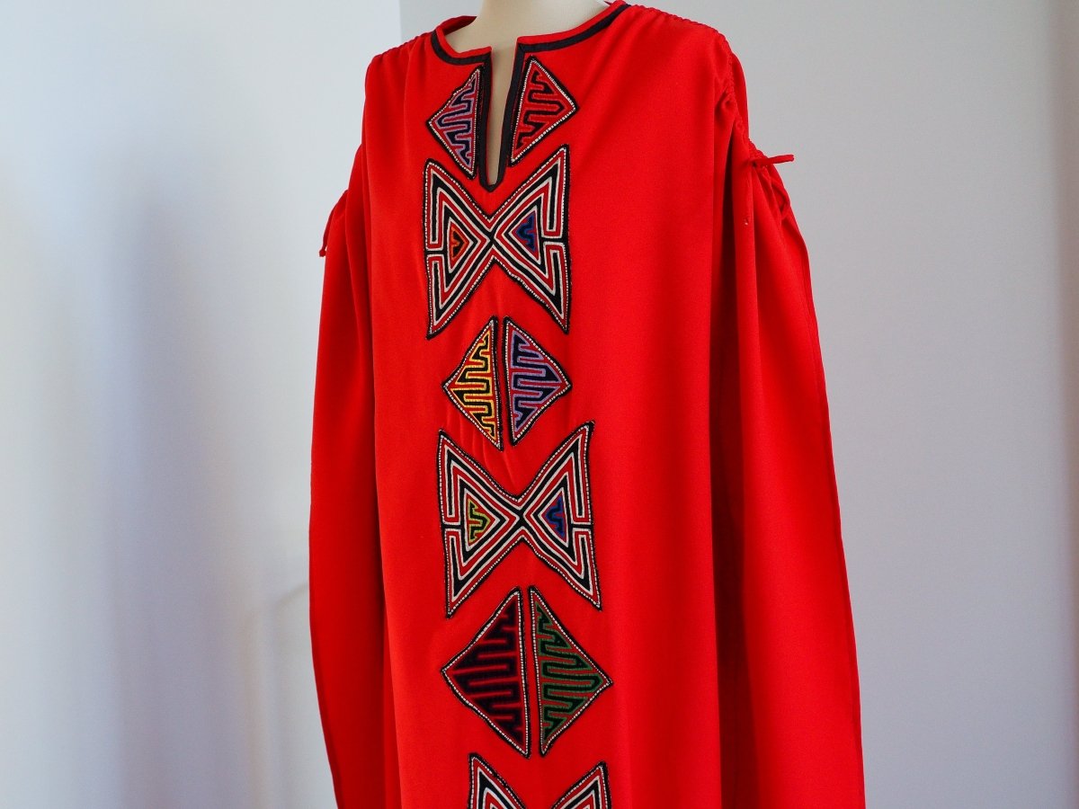 60s/70s Original Molart Kaftan - Made in Panama Clothes - Afterthought Vintage