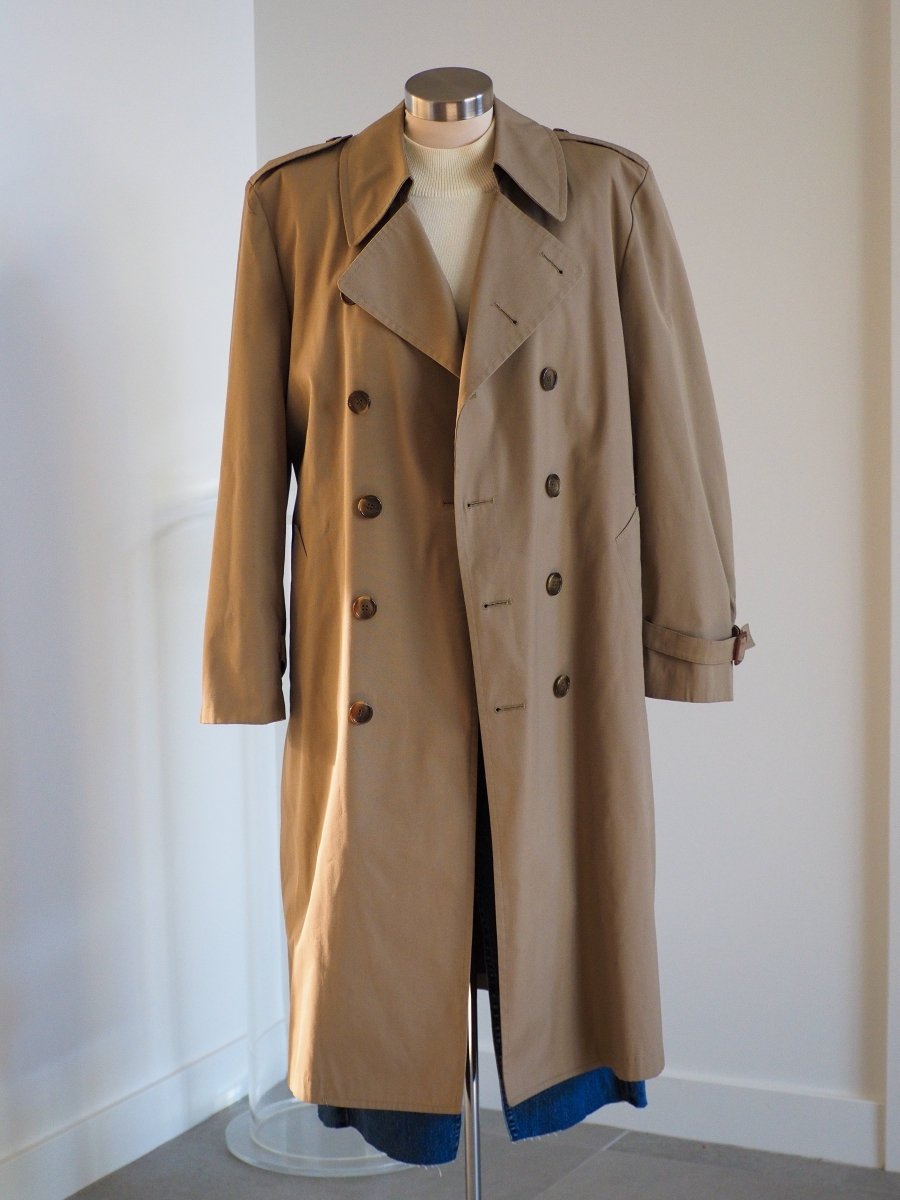 70s London Fog Trench Coat w/ Removable Lining Clothes - Afterthought Vintage