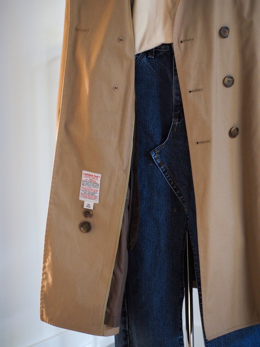 70s London Fog Trench Coat w/ Removable Lining Clothes - Afterthought Vintage