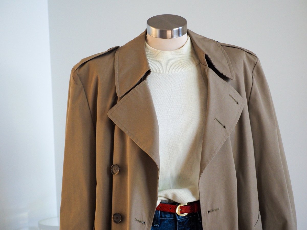 70s London Fog Trench Coat w/ Removable Lining Clothes - Afterthought Vintage