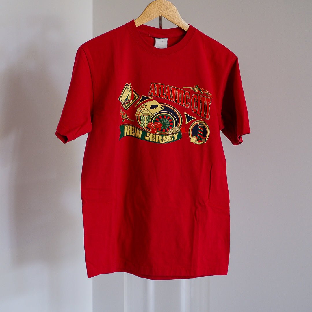 90s Atlantic City Graphic Tourist T-Shirt Clothes - Afterthought Vintage