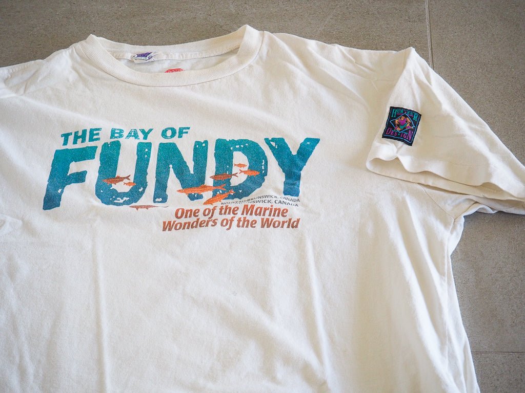 90s Bay of Fundy Graphic Tee - Single Stitch Clothes - Afterthought Vintage