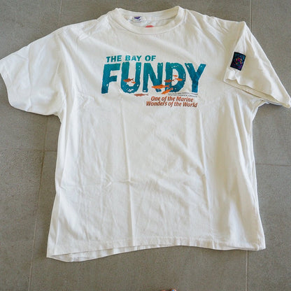 90s Bay of Fundy Graphic Tee - Single Stitch Clothes - Afterthought Vintage