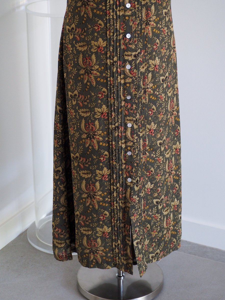 90s Charter Club Floral Maxi Dress Clothes - Afterthought Vintage