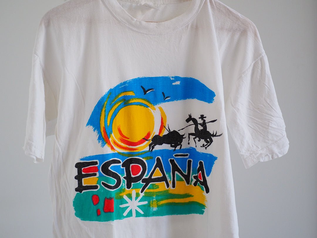 90s Espana Painted Graphic T-Shirt Clothes - Afterthought Vintage