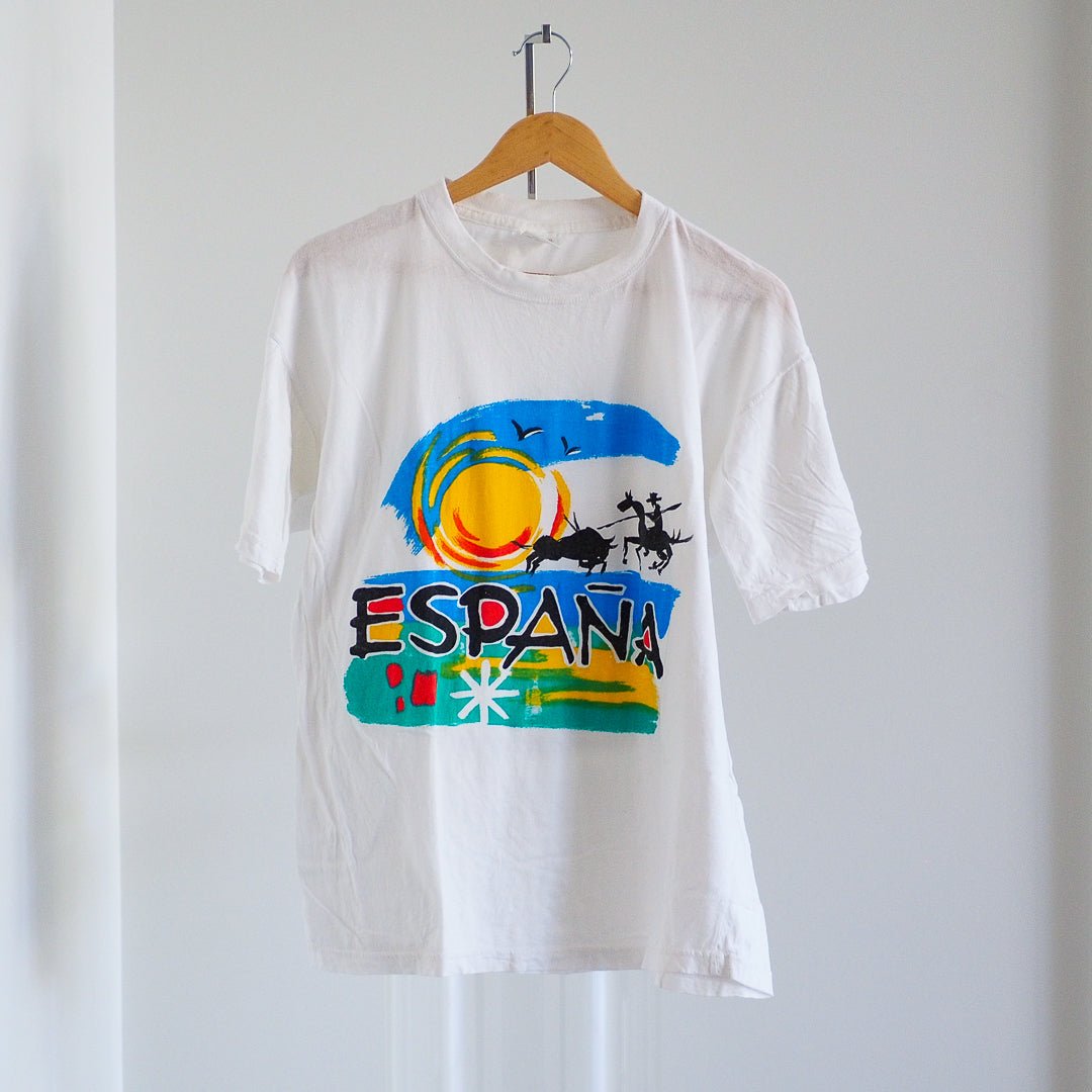 90s Espana Painted Graphic T-Shirt Clothes - Afterthought Vintage