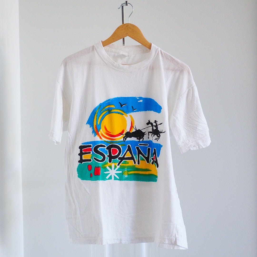 90s Espana Painted Graphic T-Shirt Clothes - Afterthought Vintage