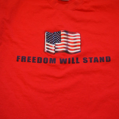 90s 'Freedom Will Stand' Tee Clothes - Afterthought Vintage