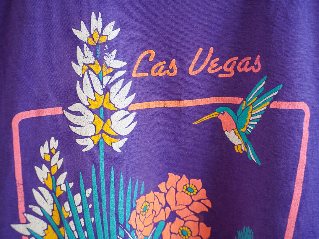 90s Las Vegas Hummingbird T-Shirt - Single Stitch Clothes - Afterthought Vintage