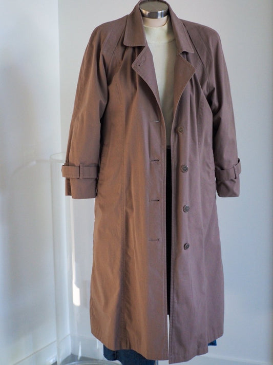 90s London Fog Trench Coat w/ Removable Lining Clothes - Afterthought Vintage