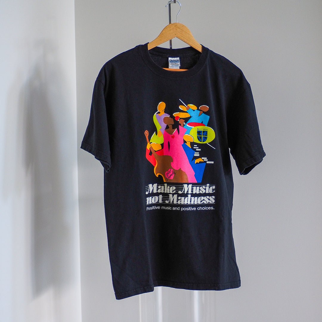 90s Make Music Not Madness T-Shirt Clothes - Afterthought Vintage