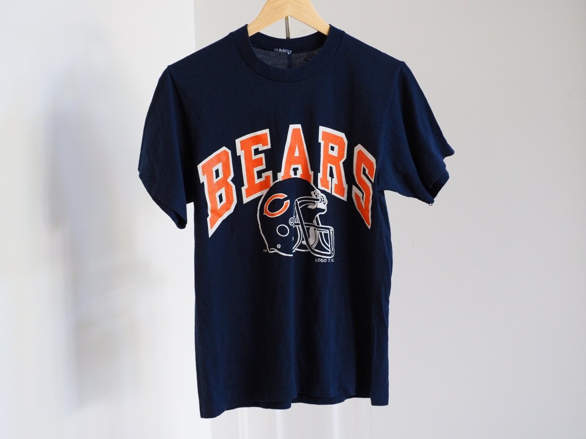 90s NFL Chicago Bears Logo7 T-Shirt - Single Stitch Clothes - Afterthought Vintage