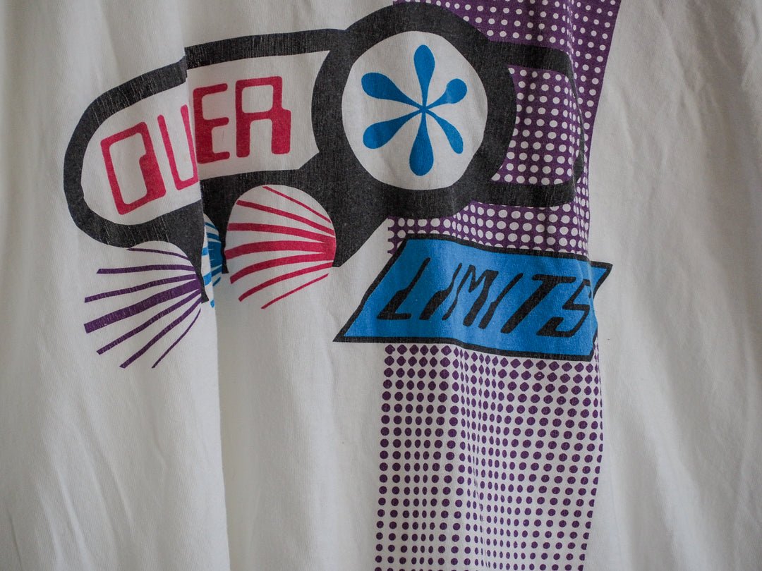 90s Outer Limits Cybercore Logo T-Shirt - Single Stitch - Afterthought Vintage