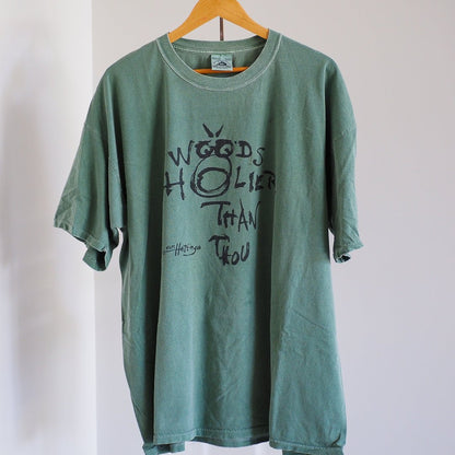 90s Woods Holier Than Thou Art T-Shirt Clothes - Afterthought Vintage