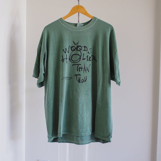 90s Woods Holier Than Thou Art T-Shirt Clothes - Afterthought Vintage