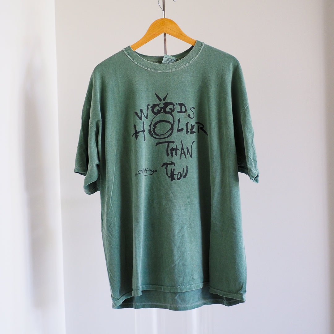 90s Woods Holier Than Thou Art T-Shirt Clothes - Afterthought Vintage