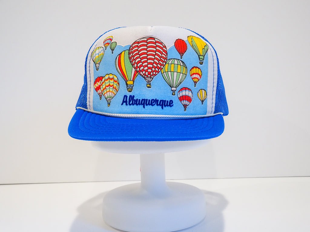 Albuquerque Hot Air Balloons Corded Trucker Hat Accessories - Afterthought Vintage