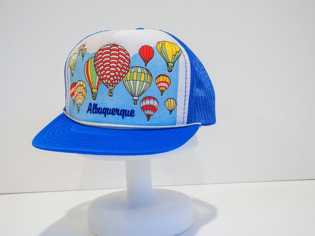 Albuquerque Hot Air Balloons Corded Trucker Hat Accessories - Afterthought Vintage