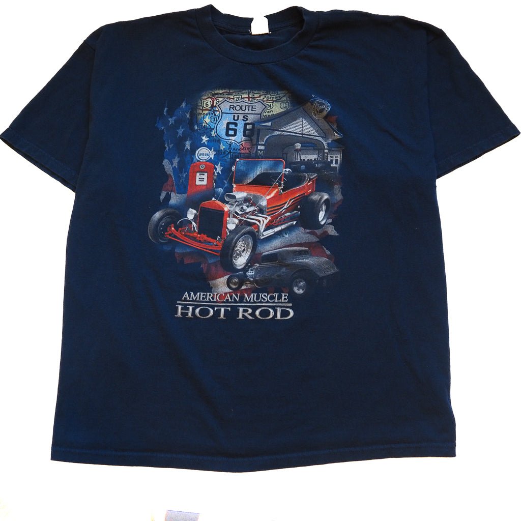 American Muscle Hot Rod Graphic Tee Clothes - Afterthought Vintage