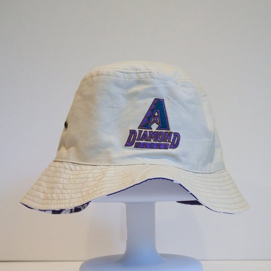 Arizona Diamondbacks Reversible Hawaiian Print Bucket hat Accessories - Afterthought Vintage