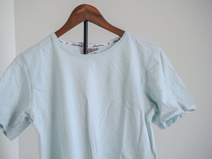 Bill Blass Aqua Blue T-Shirt - Afterthought Vintage