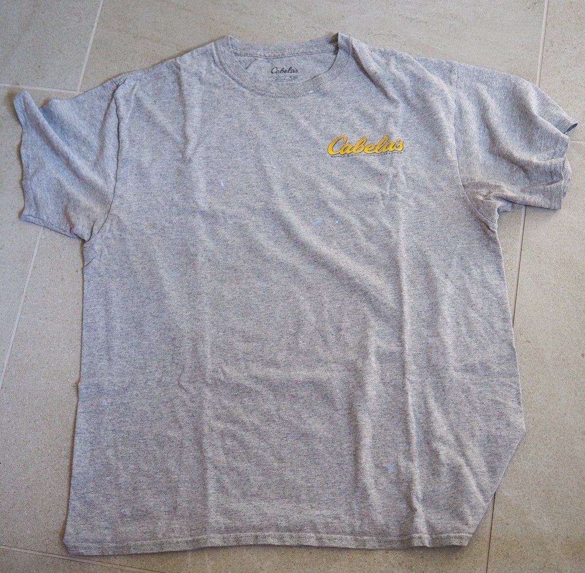 Cabela's Fishing Logo Tee - L Clothes - Afterthought Vintage