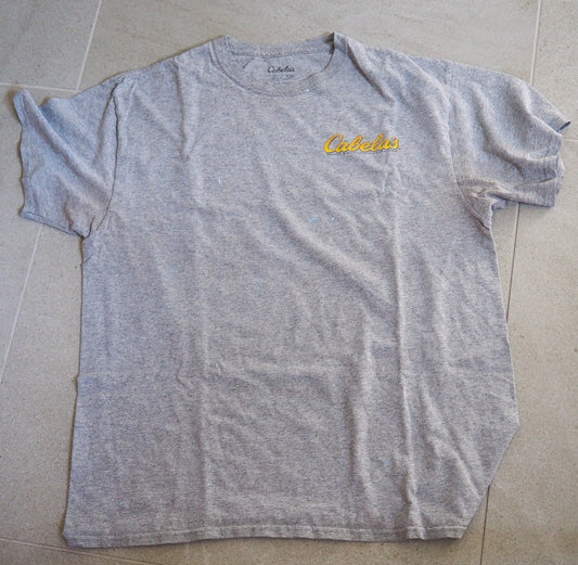 Cabela's Fishing Logo Tee - L Clothes - Afterthought Vintage