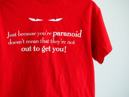 Catch - 22 'Just Because You're Paranoid' Quote T-Shirt Clothes - Afterthought Vintage