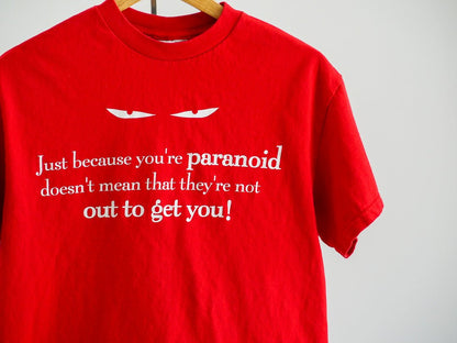 Catch - 22 'Just Because You're Paranoid' Quote T-Shirt Clothes - Afterthought Vintage