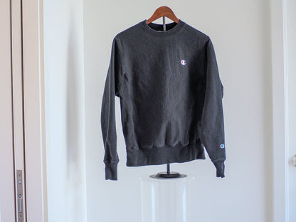 Champion Black Reverseweave Crewneck Clothes - Afterthought Vintage