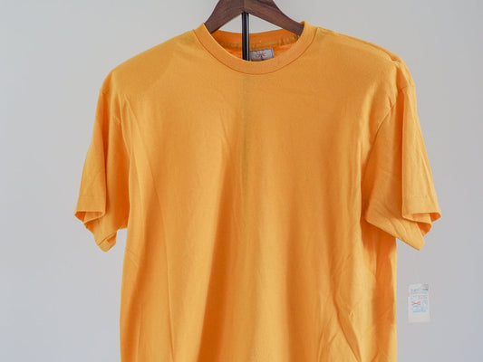 Early 90s K.W.B.L Blank T-Shirt w/Shoulder Pads - Single Stitch - NWT Clothes - Afterthought Vintage