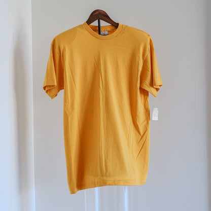 Early 90s K.W.B.L Blank T-Shirt w/Shoulder Pads - Single Stitch - NWT Clothes - Afterthought Vintage