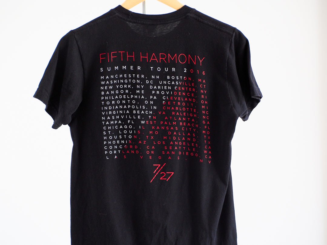 Fifth Harmony 7/27 Tour T-Shirt Clothes - Afterthought Vintage