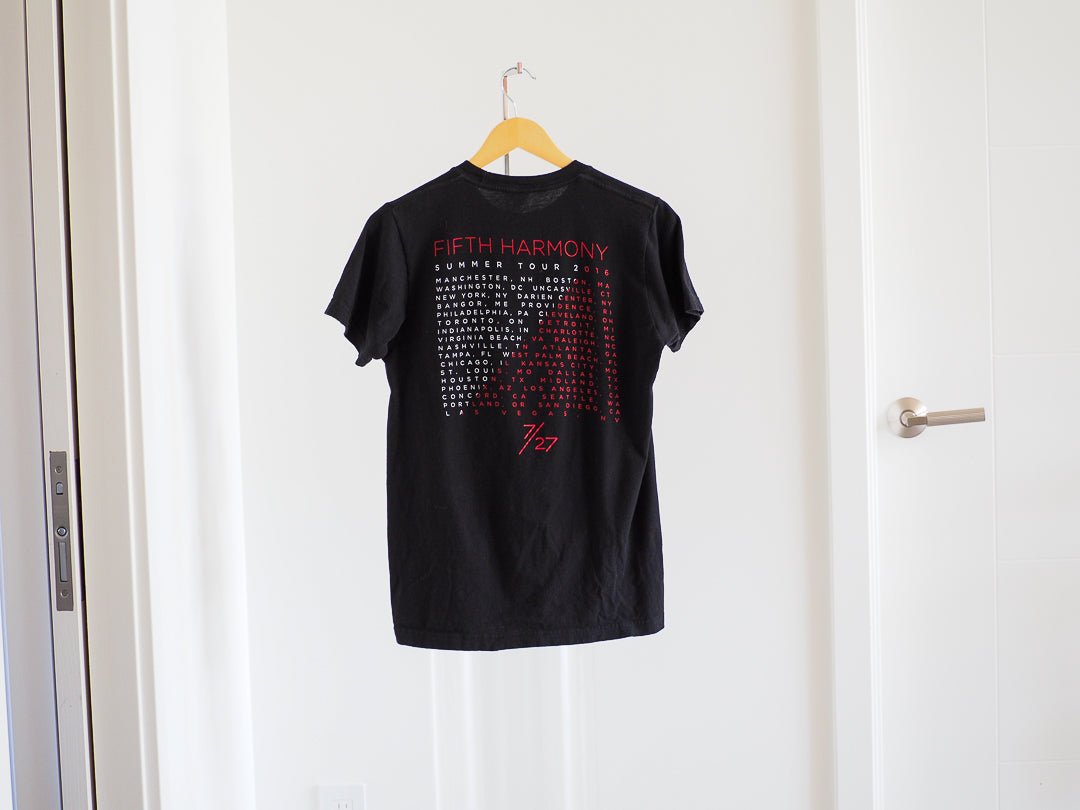 Fifth Harmony 7/27 Tour T-Shirt Clothes - Afterthought Vintage