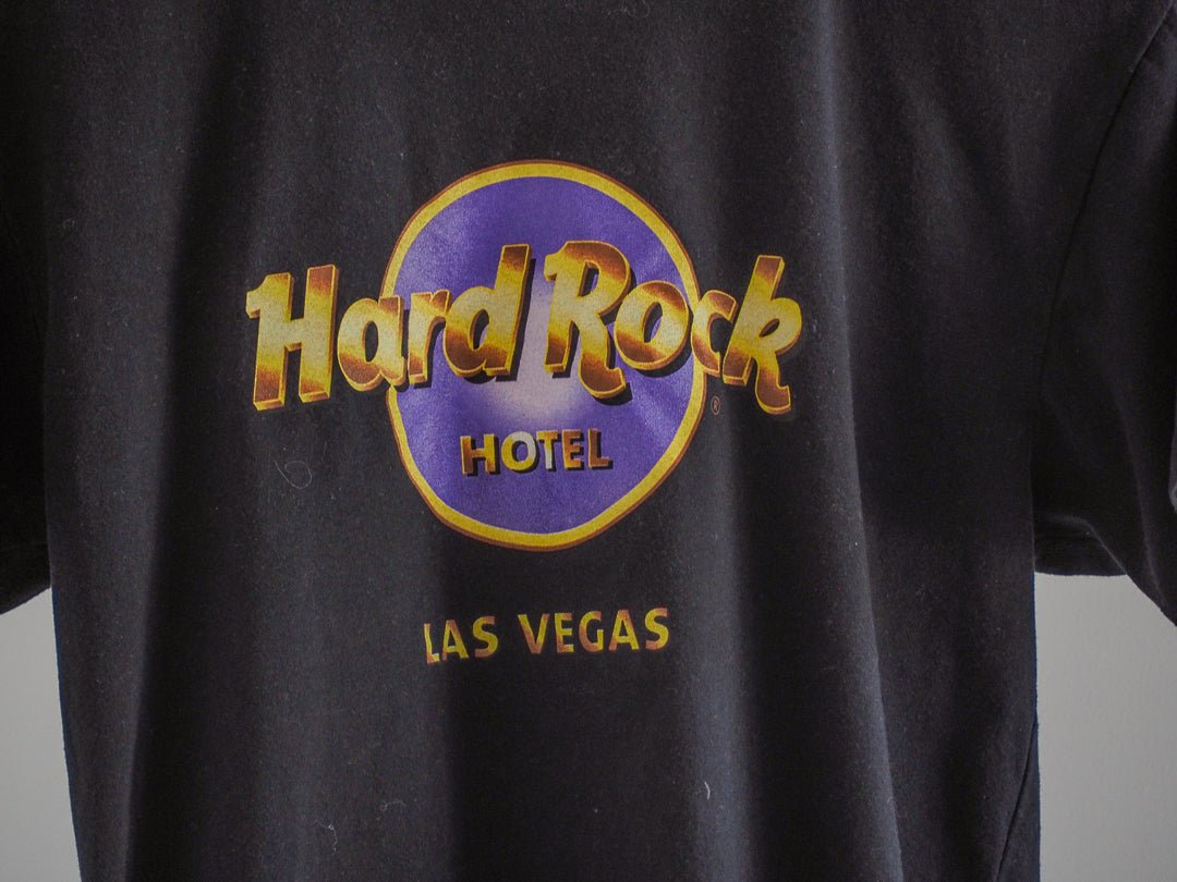 Hard Rock Hotel Las Vegas Logo T-Shirt Clothes - Afterthought Vintage