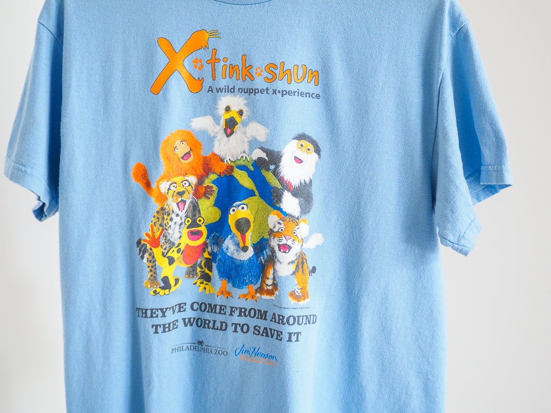 Jim Henson's X - Tink - Shun at Philadelphia Zoo T-Shirt Clothes - Afterthought Vintage