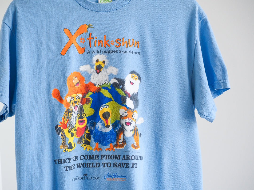 Jim Henson's X - Tink - Shun at Philadelphia Zoo T-Shirt Clothes - Afterthought Vintage