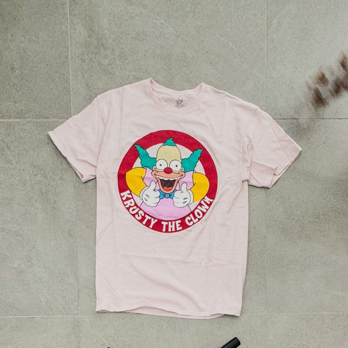 Krusty The Clown Large Graphic T-Shirt Clothes - Afterthought Vintage