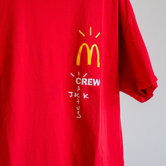 Mcdonald's Cactus Jack Crew T-Shirt Clothes - Afterthought Vintage