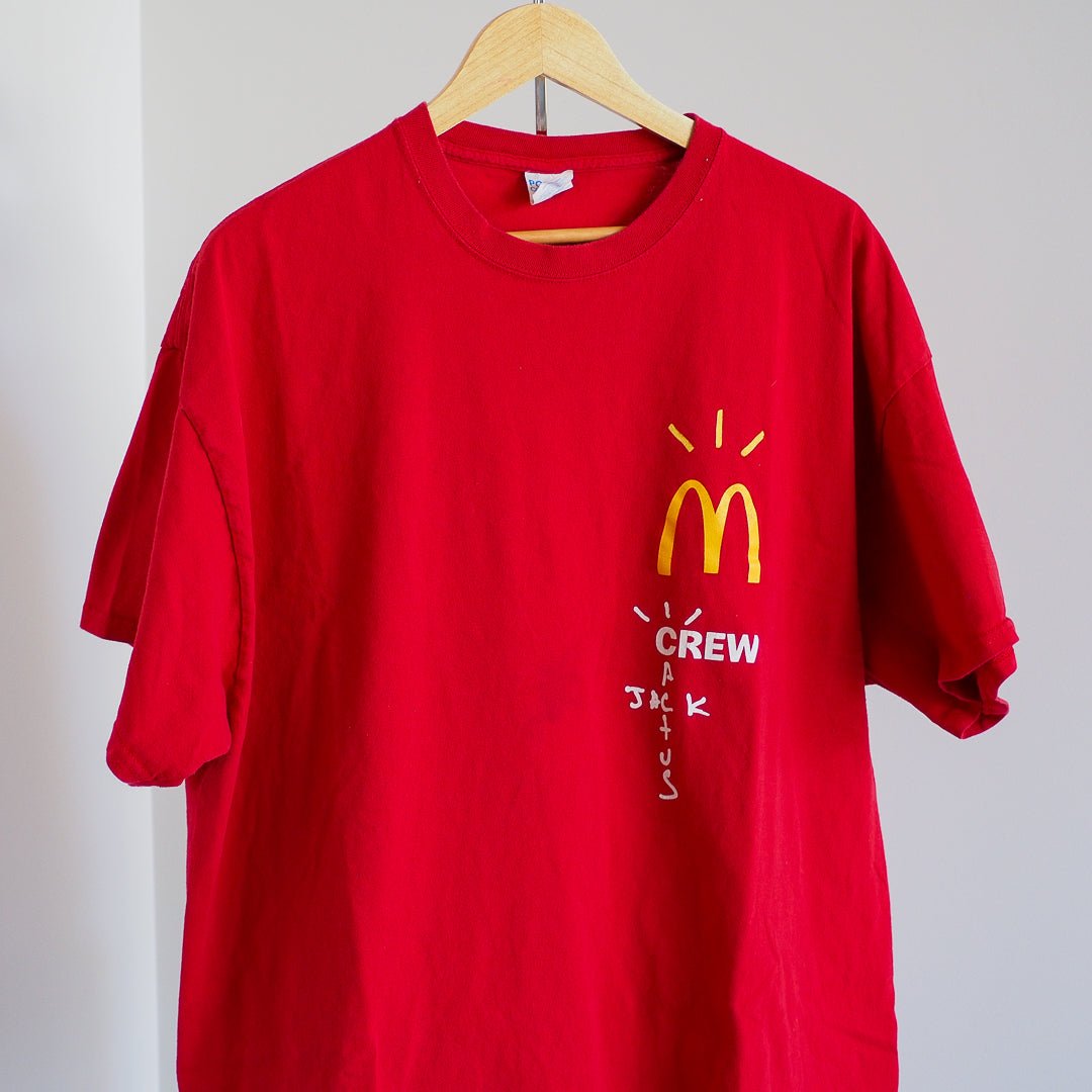 Mcdonald's Cactus Jack Crew T-Shirt Clothes - Afterthought Vintage