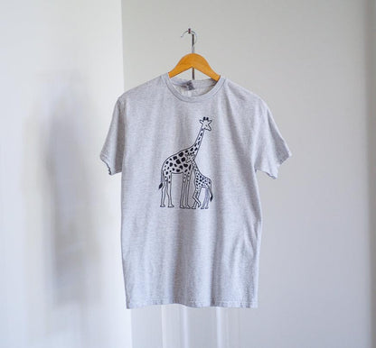 Mother - Child Giraffe Graphic T-Shirt Clothes - Afterthought Vintage