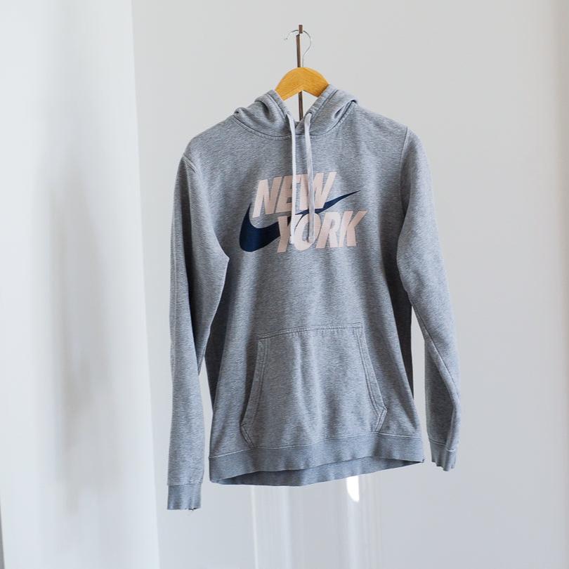 Nike Reverse Weave New York Swoosh Logo Hoodie Clothes - Afterthought Vintage