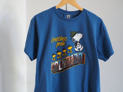 Peanuts Greetings From Colorado T-Shirt Clothes - Afterthought Vintage